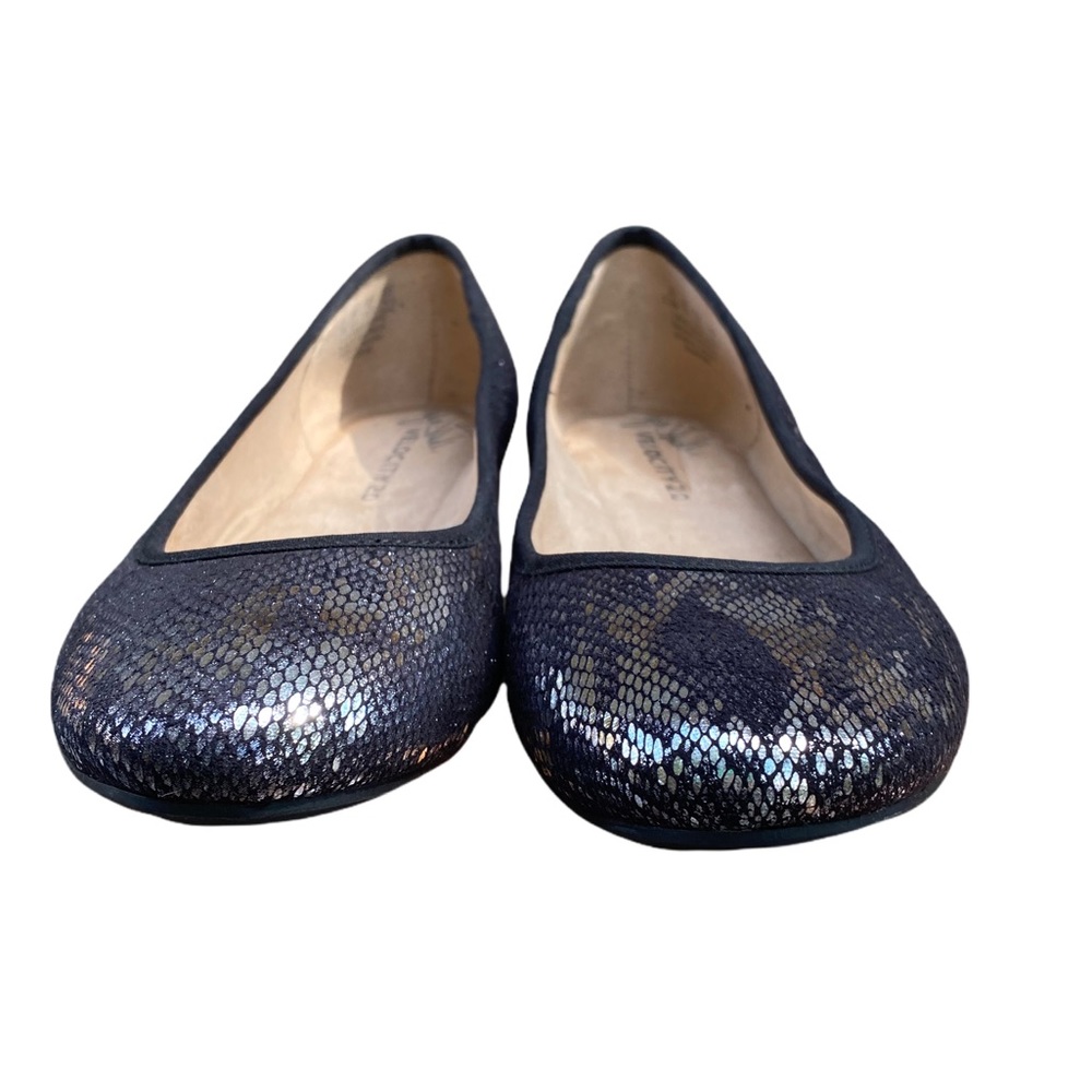 Life Stride Black Python Print Flat - image 3